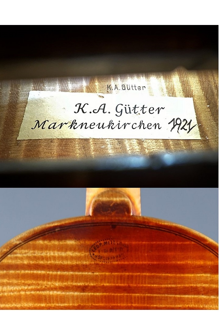 Gütter K. A. - Markneukirchen Anno 1921 - G-724
